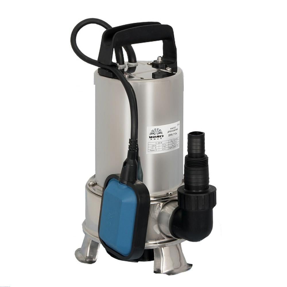 Занурювальний насос дренажний Vitals aqua DPS713s 200 л/хв (AMT-47610)