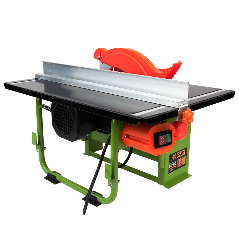 Пила стаціонарна циркулярна ProCraft KR2600/200 800 Вт з диском та захисним кожухом - фото 4 Пила стаціонарна циркулярна ProCraft KR2600/200 800 Вт з диском та захисним кожухом - фото 4