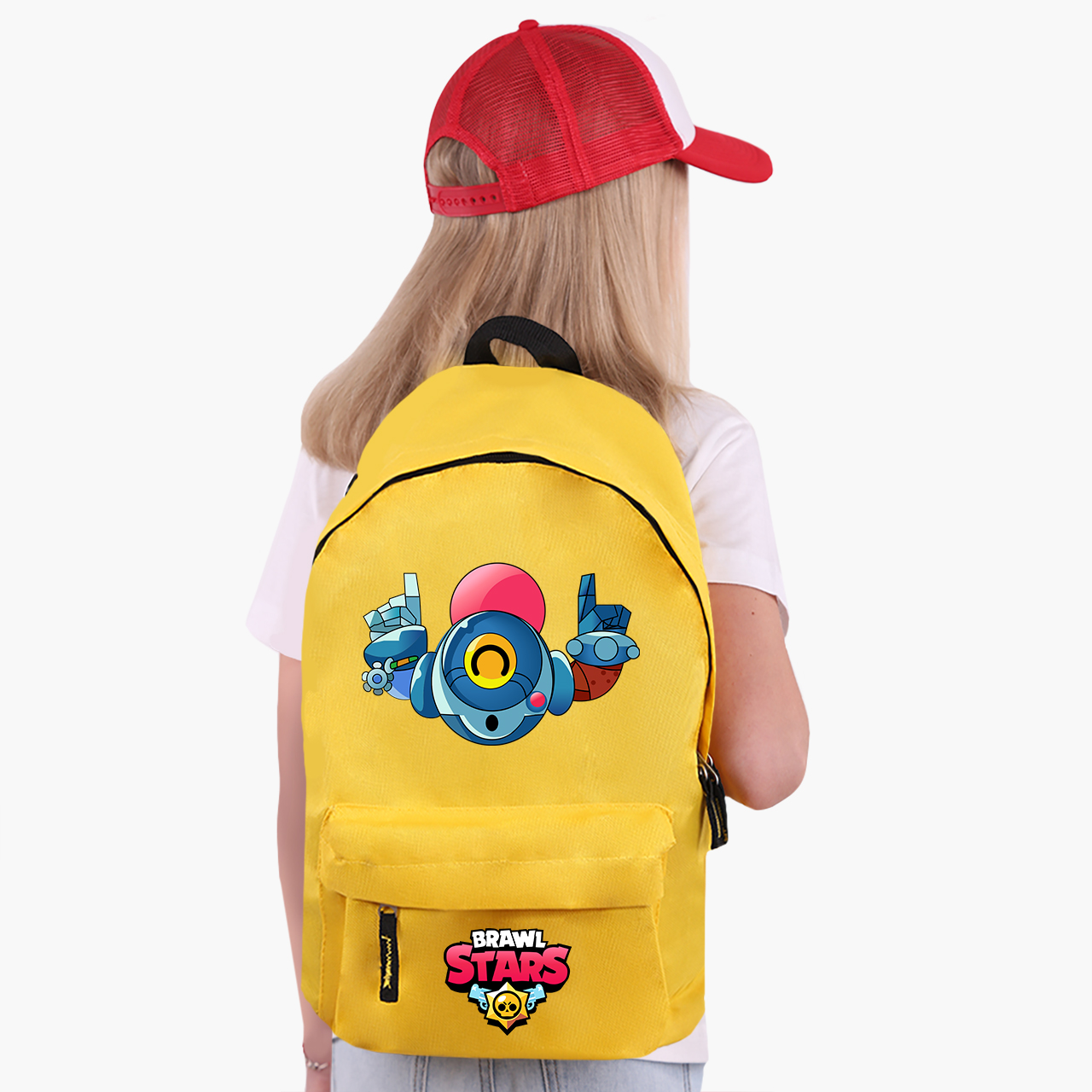 Рюкзак детский Tick Brawl Stars Желтый (9263-1704-SY) - фото 3 Рюкзак детский Tick Brawl Stars Желтый (9263-1704-SY) - фото 3