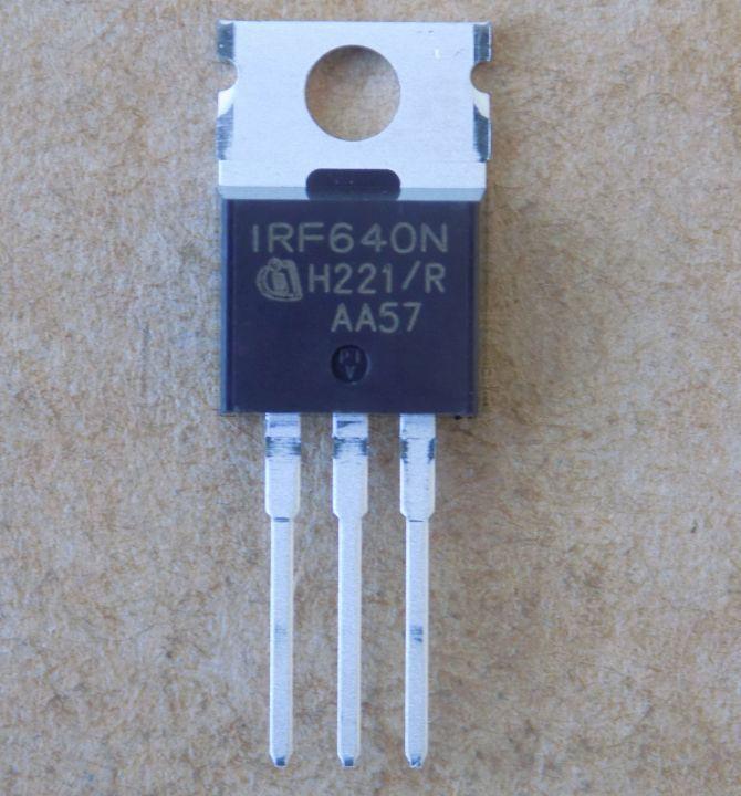 Транзистор IRF640N 200V/18A/125W (25530)