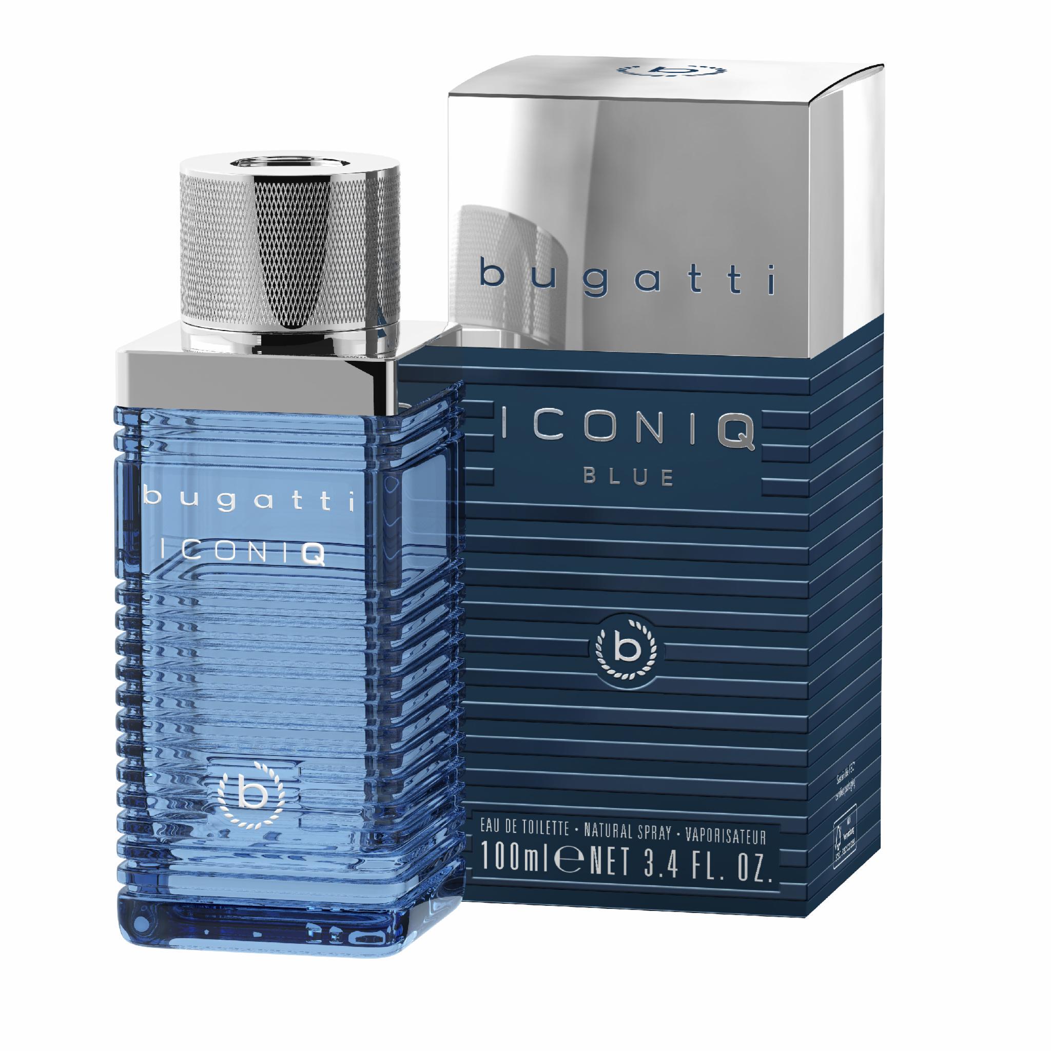 Вода туалетна для чоловіків Bugatti Iconiq Blue 100 мл (41417)