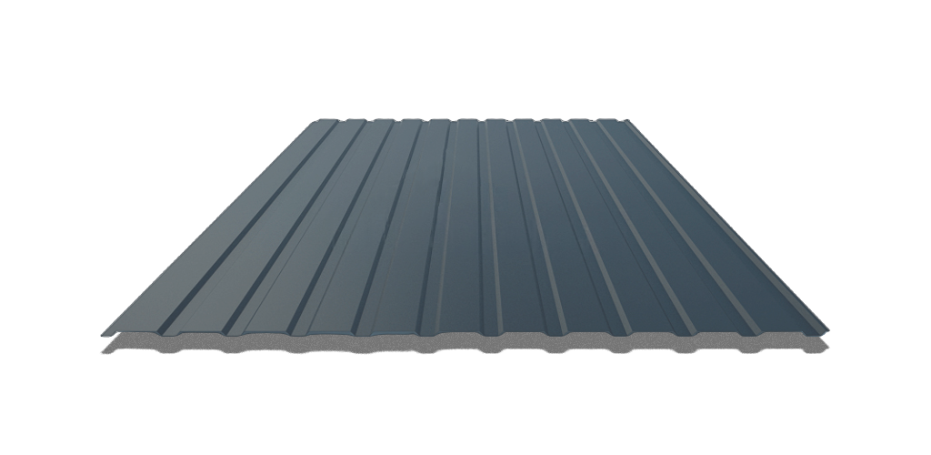 Профнастил Astra-company НС-10 1400х1180х0,3 мм Графітово-сірий (RAL7016-М)