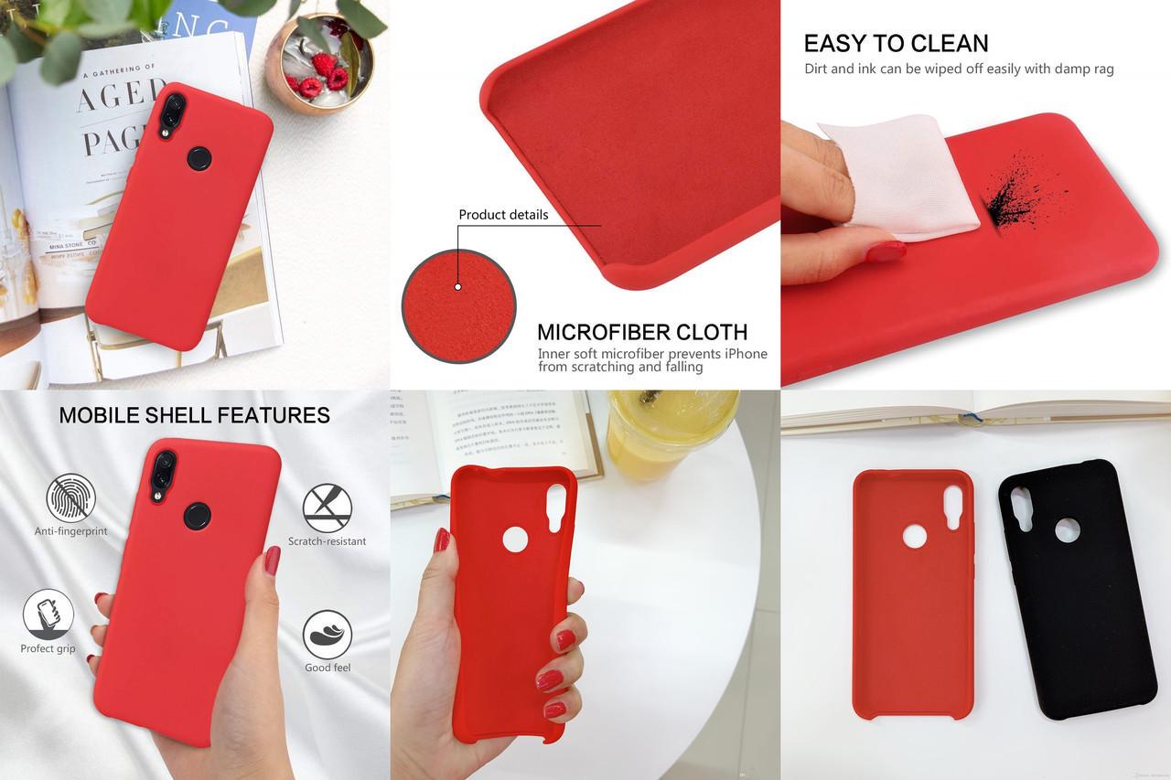 Силиконовый чехол Liquid Case Xiaomi Mi 9 Lite Черный 2283P - фото 4 Силиконовый чехол Liquid Case Xiaomi Mi 9 Lite Черный 2283P - фото 4