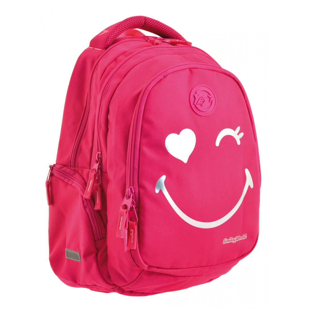 Рюкзак ортопедический YES Step One Smiley World Т-22 45х15х31 см (556711)
