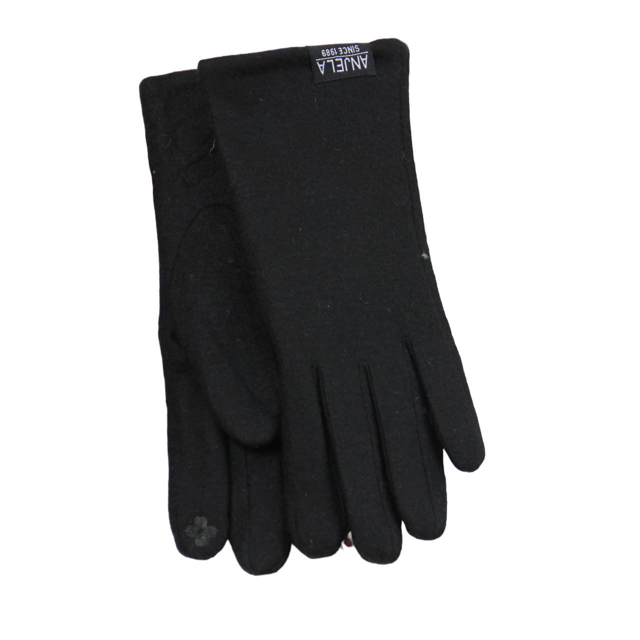 Перчатки женские Anjela сенсорные из кашемира на меху S-M (33958)