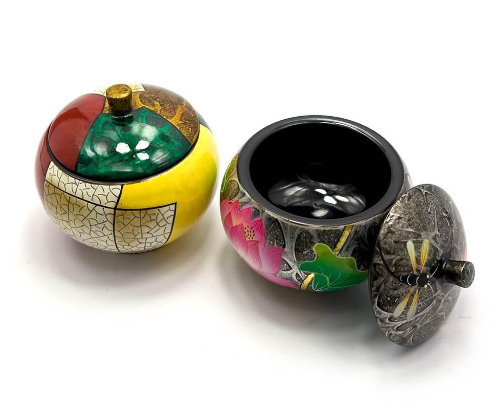 Шкатулка кругла 8,5х10х10 см