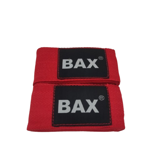 Бинт боксерский Bax хлопок 2,5 м Красный (151571)
