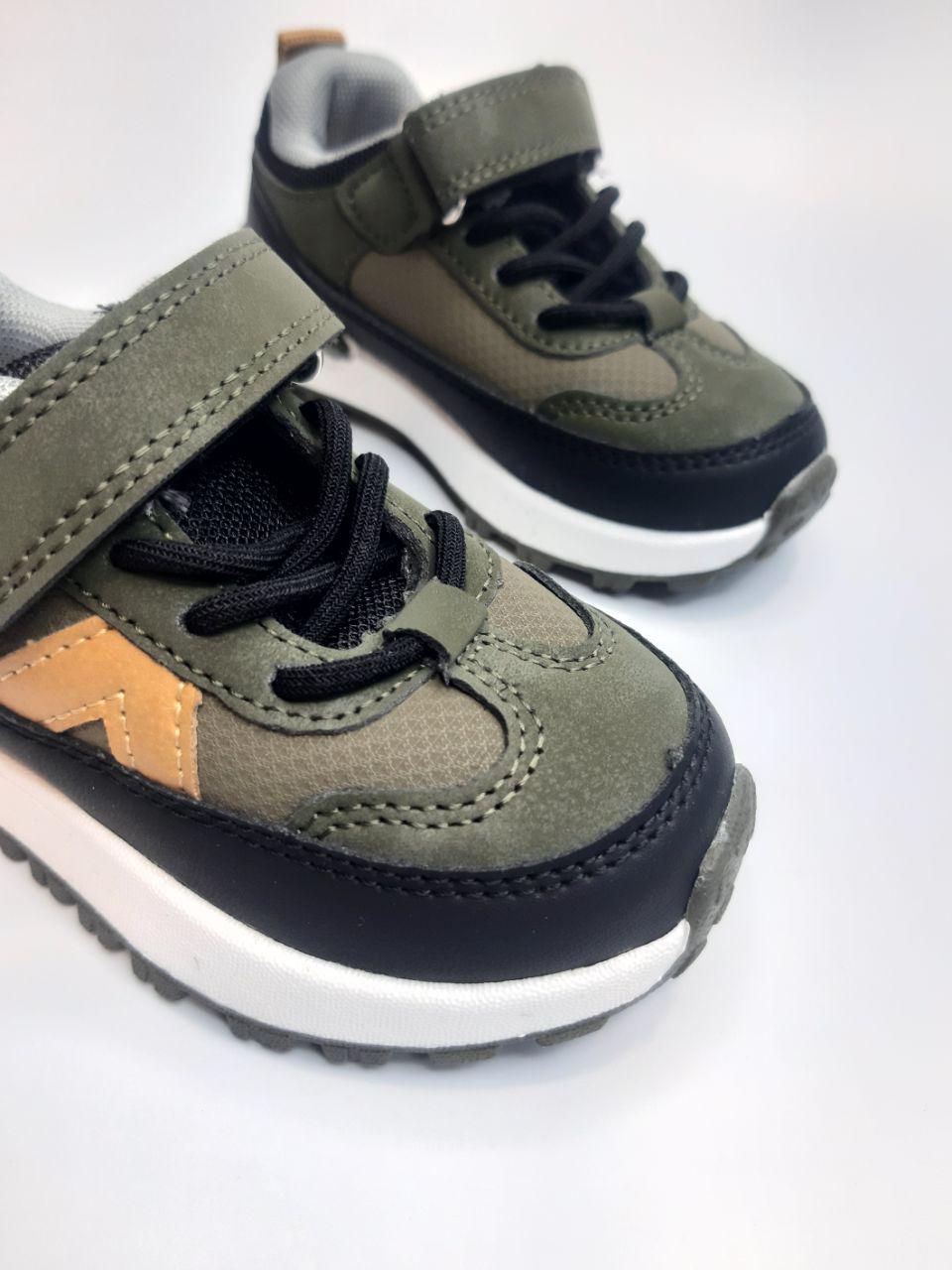 Кроссовки для мальчика Clibee р. 23 14,5 см Зеленый (506-4) - фото 3 Кроссовки для мальчика Clibee р. 23 14,5 см Зеленый (506-4) - фото 3