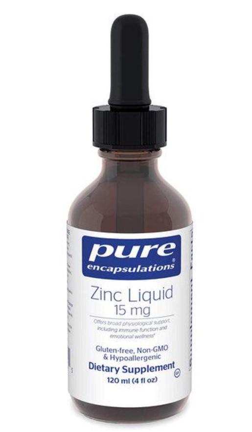 Цинк Pure Encapsulations Zinc liquid 120 мл (PE-01260) Цинк Pure Encapsulations Zinc liquid 120 мл (PE-01260)