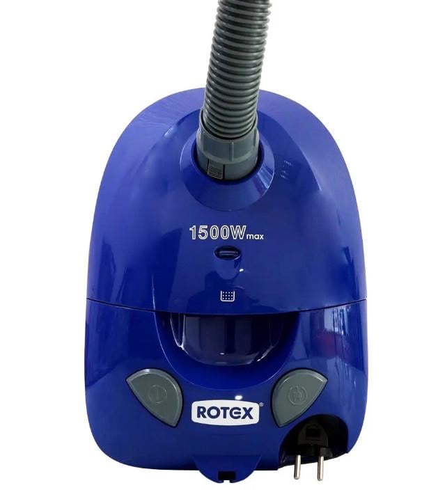 Пилосос Rotex RVB01-P Blue з мішком 1500 Вт Синій (1801350333)