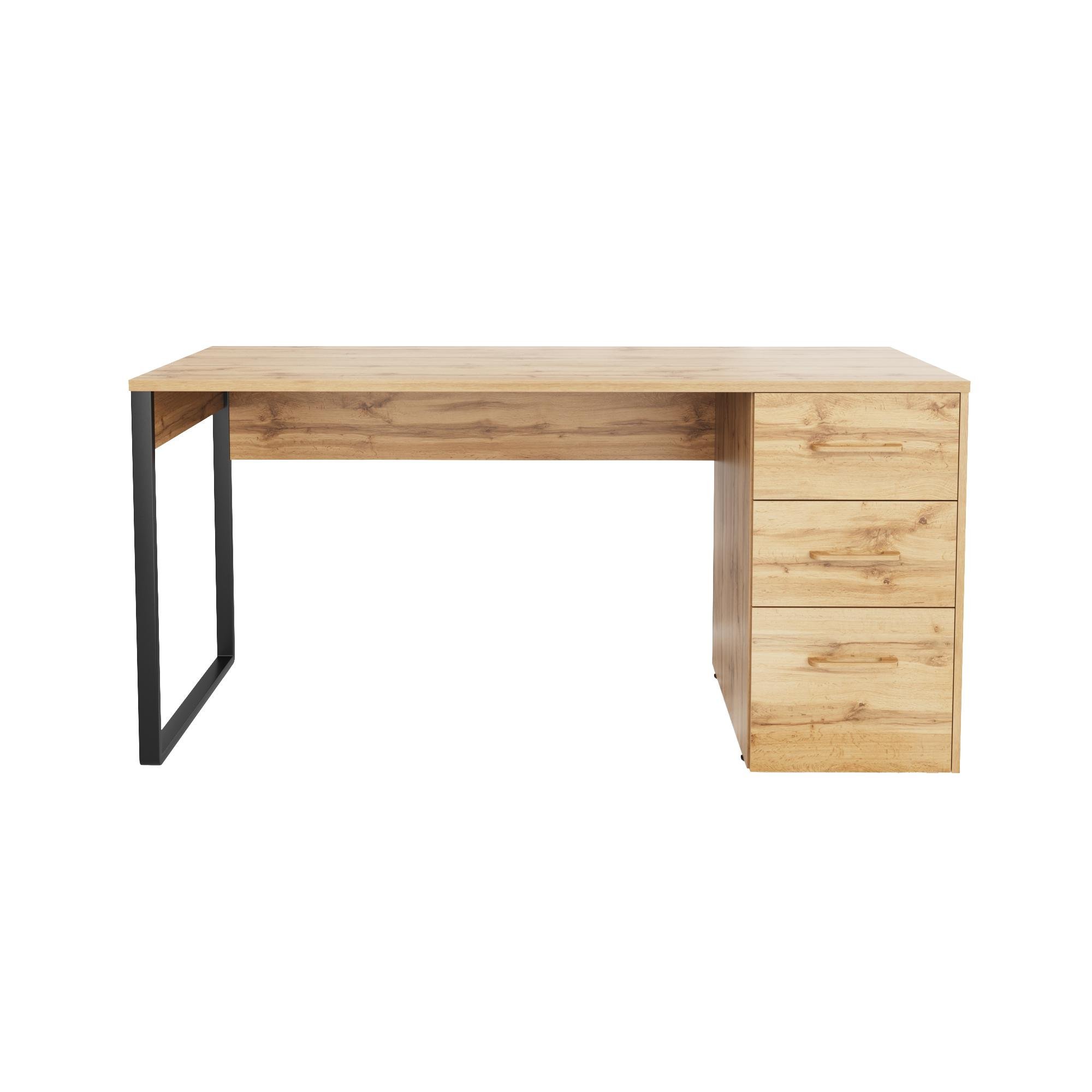 Стіл письмовий Loft-5 1400х598х750 мм Дуб Аппалачі (Арт.230)