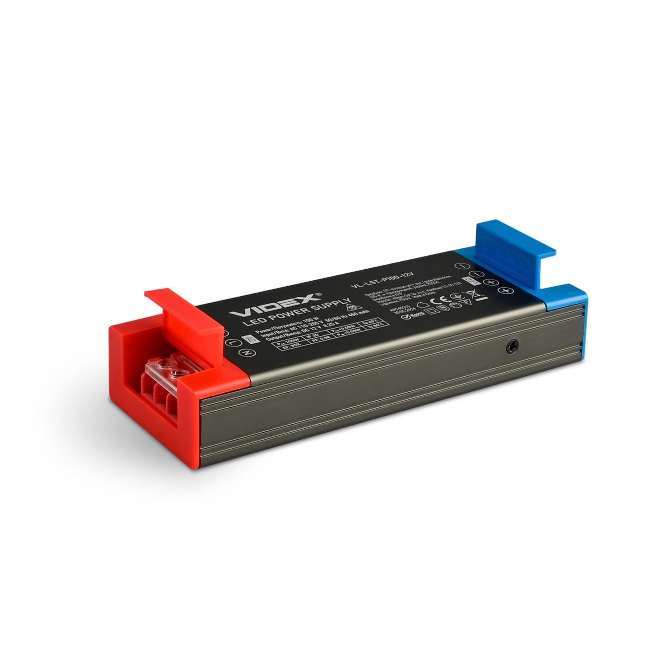 Блок питания для LED ленты Videx DC12V 8,25A 100W (VL-LST-P100-12V) - фото 2 Блок питания для LED ленты Videx DC12V 8,25A 100W (VL-LST-P100-12V) - фото 2