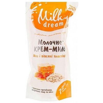 Крем-мыло Milky Dream Мед и овсяные хлопья в запаске 1 л (300189)