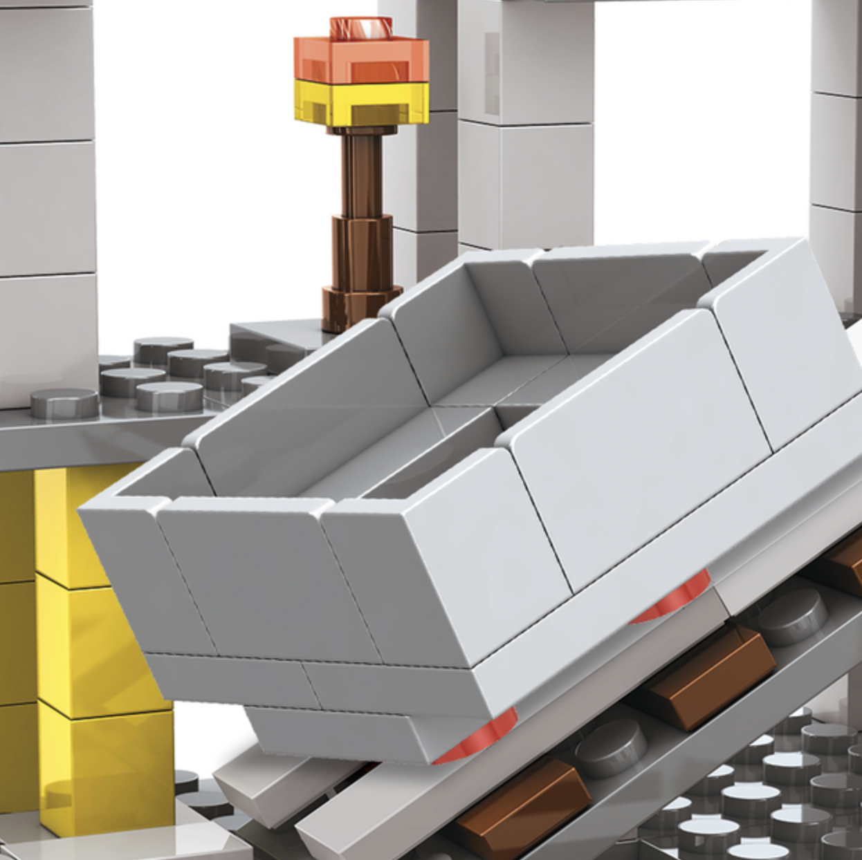 Конструктор Minecraft My World Строительство шахты - фото 7 Конструктор Minecraft My World Строительство шахты - фото 7