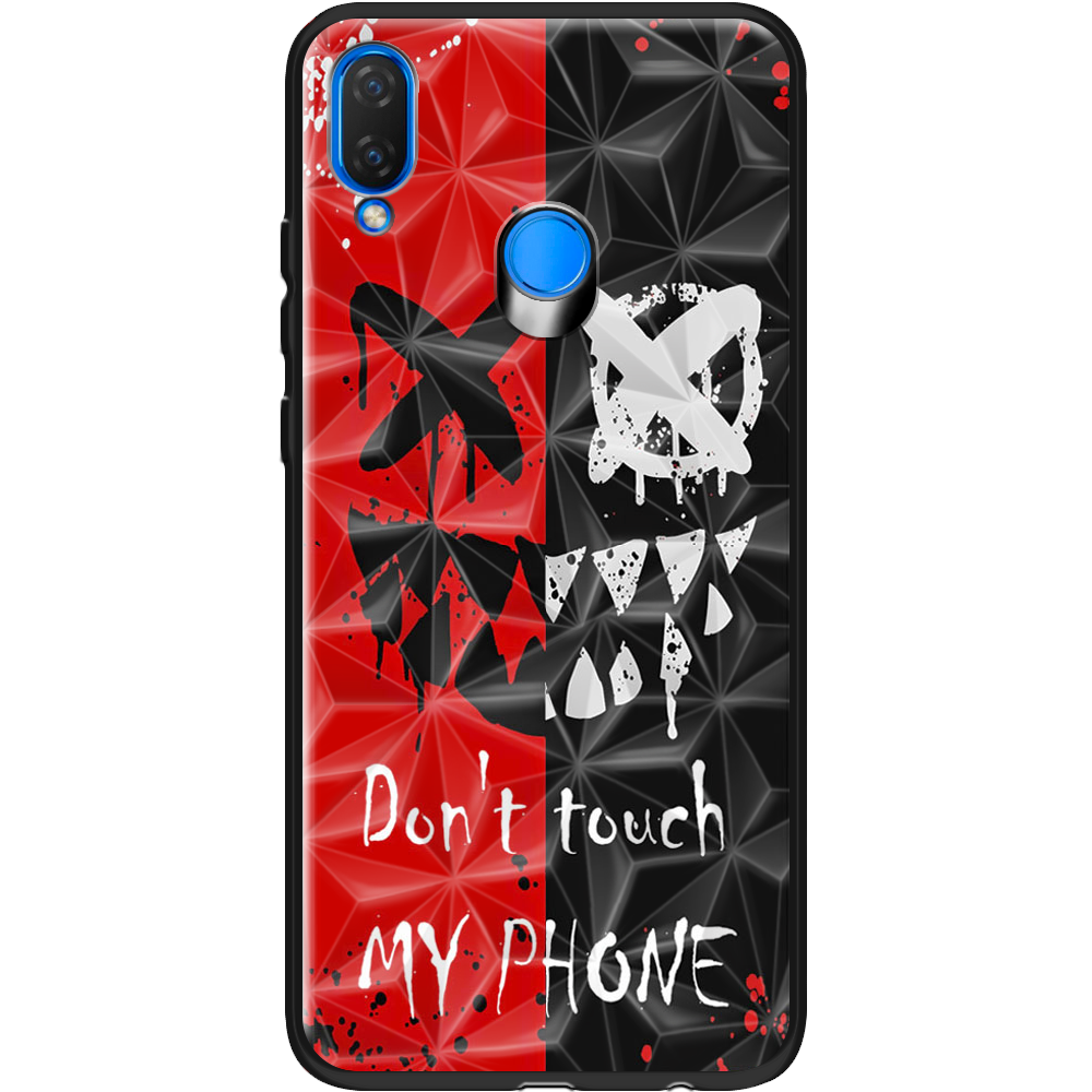 Чохол Boxface Huawei P Smart Plus Bad Smile Чорний силікон із призмою (34912-up2468-37847)