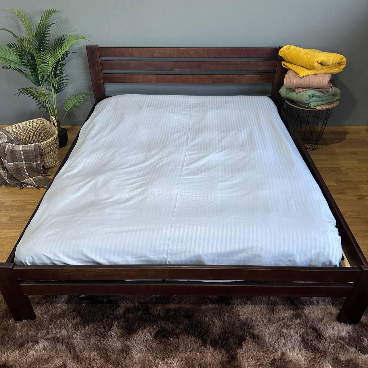 Простыня на резинке односпальная 90х200х25 см Голубой (П4К-post-rezunka-006)