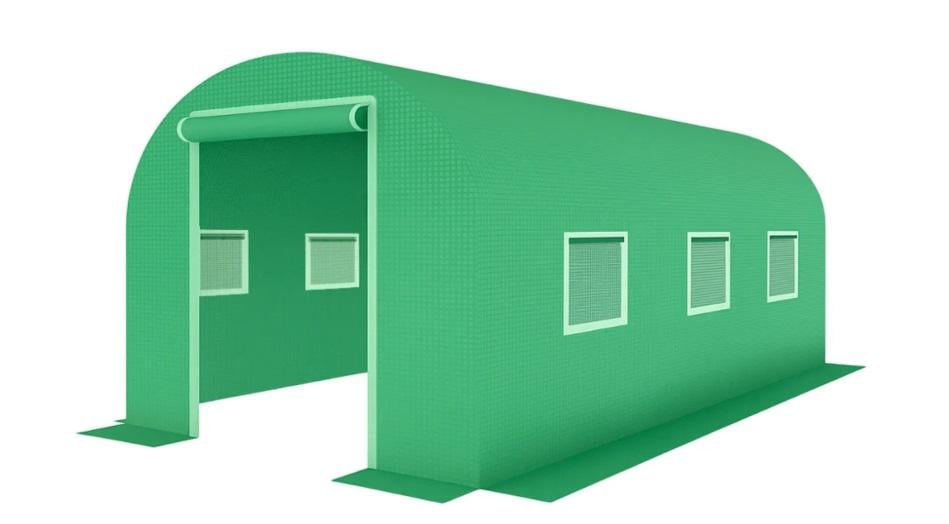 Брезент пленка для теплицы парника 4Points 6м2 2х3 м Зеленый