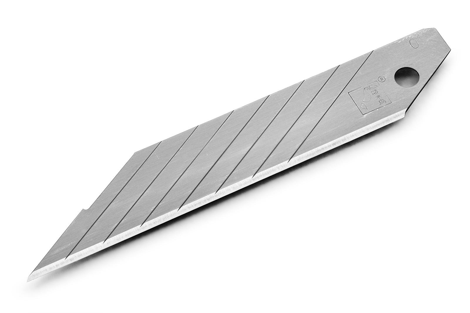 Леза для ножа Woodpecker 18 мм кут 30° 10 шт. Сірий (FD-N50A)