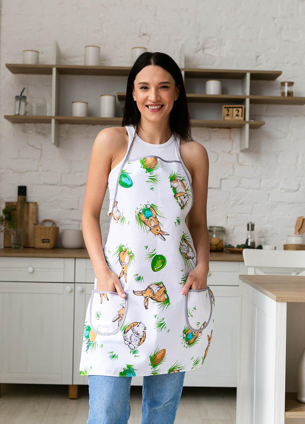 Фартук Зайчики 75х55 см (ф-зчн)