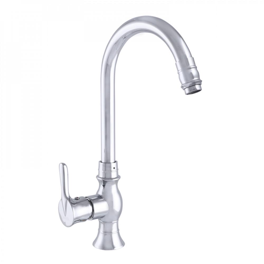 Смеситель для кухни Zerix Z4011 ZX0243 однорычажный Хром (129371)