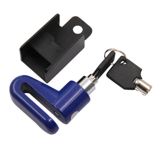 Замок Moto Lock S-1 для вело и мототехники 2 ключа на тормозной диск (10060848)