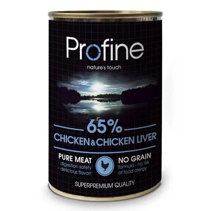 Корм вологий для собак Profine Chicken and Liver 400 г (1860989239)