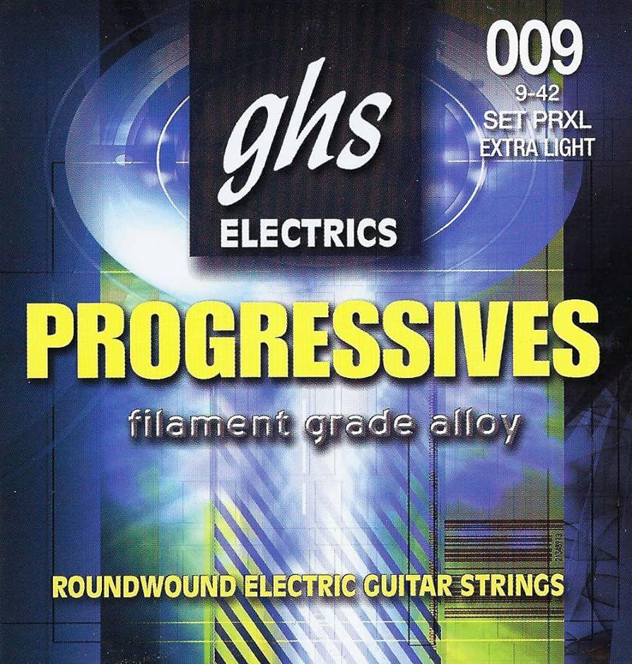 Струны для электрогитары GHS Progressives PRXL 9-42 (113359)