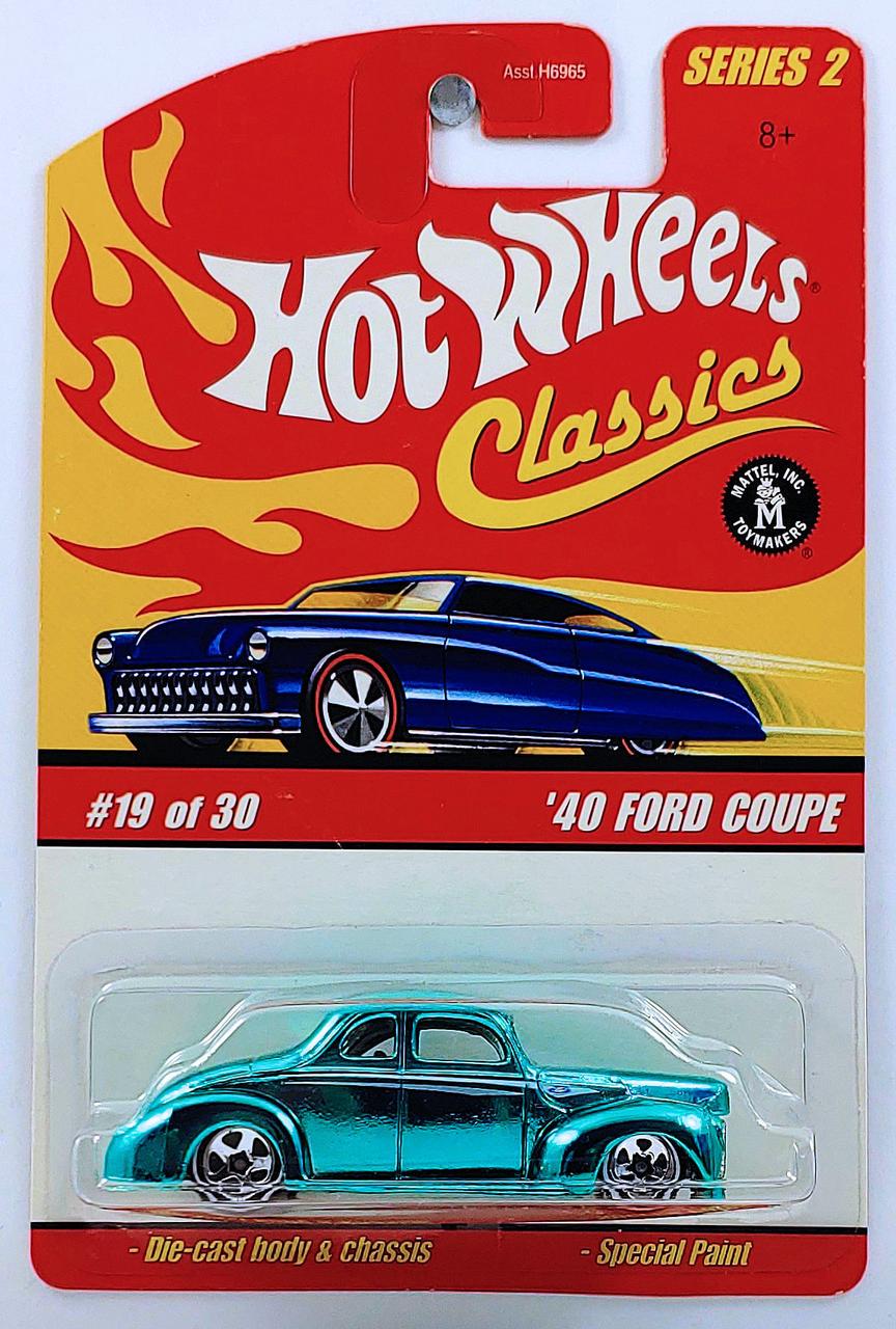 Игрушечная машинка Hot Wheels 40 Ford Coupe 2006 Classics Series 2 19/30 aqua (J2775)
