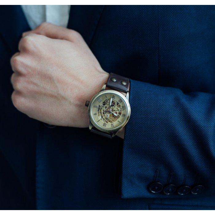 Часы мужские механические Winner Salvador - фото 13