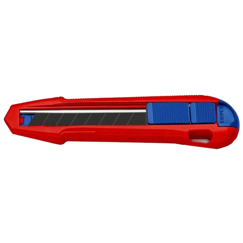 Нож с подачей лезвий KNIPEX 90 10 165 ВК из стали подходит под 18 мм Красный (34063786)