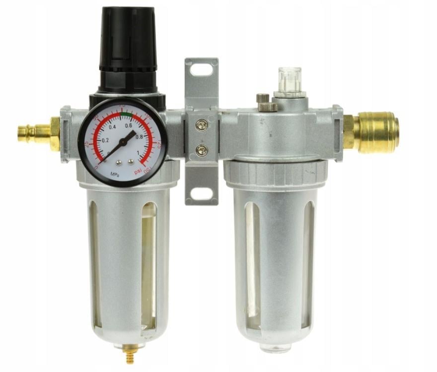 Воздушный фильтр GEKO G03161 редуктор/ масленка/водоотделитель 1/2" 2 шт. (16115749837) Воздушный фильтр GEKO G03161 редуктор/ масленка/водоотделитель 1/2" 2 шт. (16115749837)