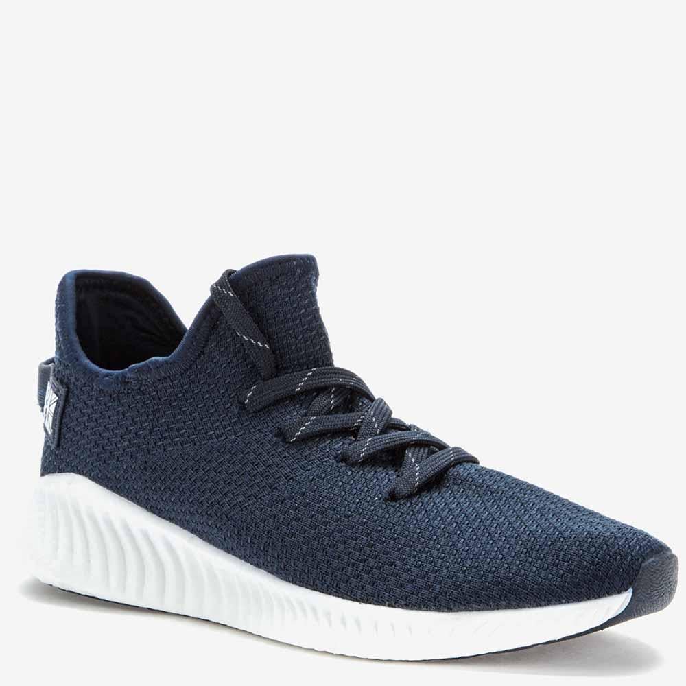 Кроссовки мужские CROSBY текстиль р. 42 Темно-синий (407098/02-04)