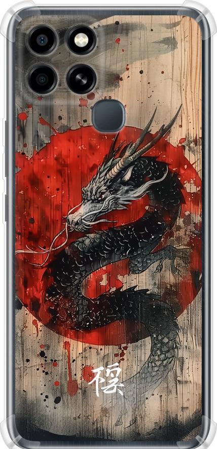 Чехол на Infinix Smart 6 Восточный дух (6100sp-2758-42517)