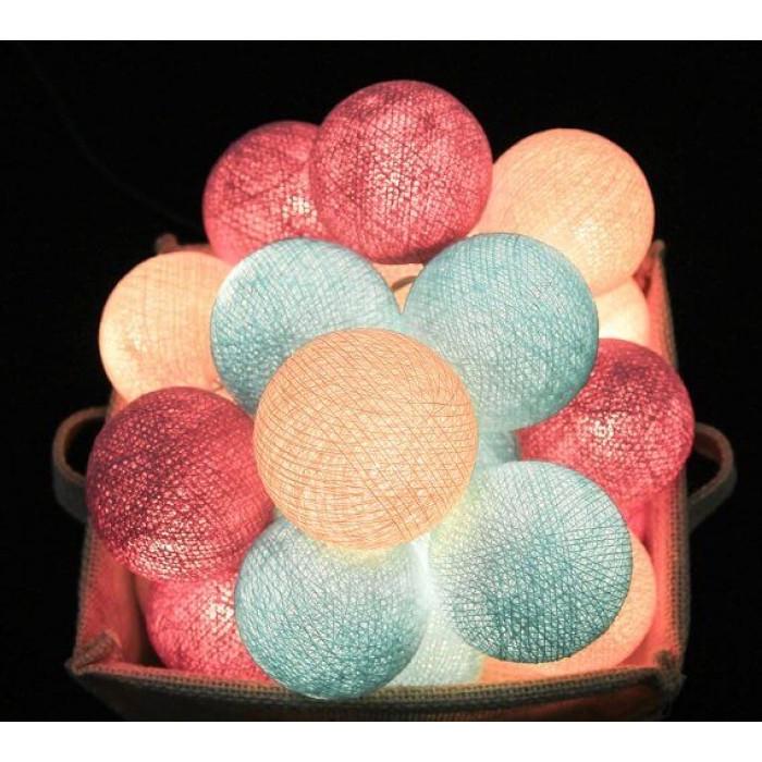 Гірлянда тайська CBL Rosy&Blue 20 шт. 3,7 м Гірлянда тайська CBL Rosy&Blue 20 шт. 3,7 м