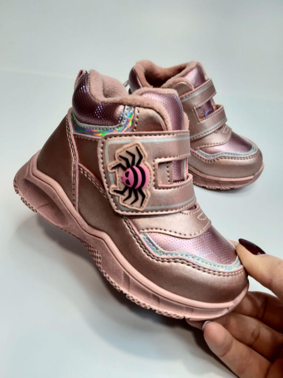 Черевики для дівчинки Weestep р. 24 15,3 см Рожевий (556955311 R) - фото 4