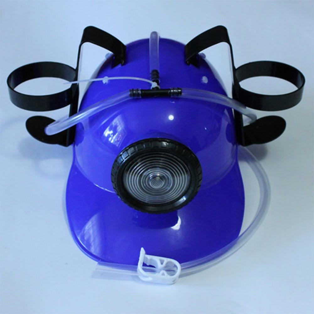 Шлем для пива и напитков с фонариком Синий - фото 7 Шлем для пива и напитков с фонариком Синий - фото 7