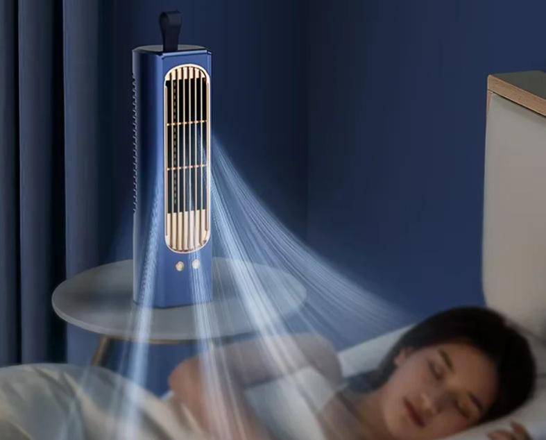 Вентилятор аккумуляторный Fan поворотный USB 45 Вт - фото 4