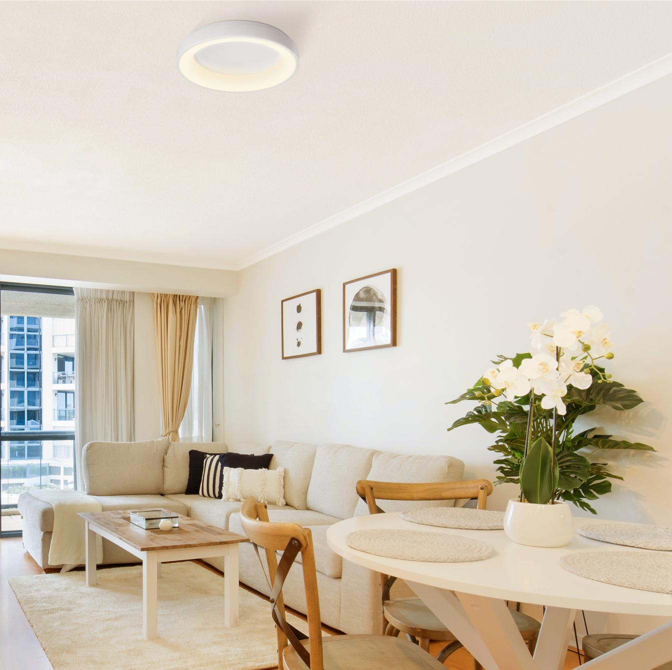 Люстра світлодіодна стельова Zilini EDGE-RC-72W-WHITE (26141839) - фото 4 Люстра світлодіодна стельова Zilini EDGE-RC-72W-WHITE (26141839) - фото 4