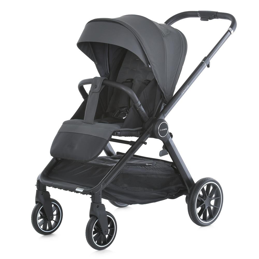 Коляска универсальная El Camino ME 1126 Asphalt Gray Genesis 2в1 - фото 12 Коляска универсальная El Camino ME 1126 Asphalt Gray Genesis 2в1 - фото 12