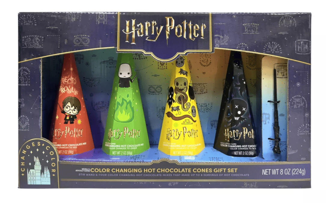 Набір для гарячого шоколаду Harry Potter Halloween Color Changing Cocoa Cones 224 г (2797790632)