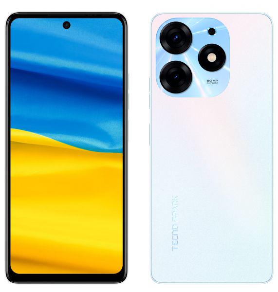 Смартфон Tecno Spark 10 Pro KI7 8/128GB NFC Dual Sim Pearl White (4895180796098) - фото 2 Смартфон Tecno Spark 10 Pro KI7 8/128GB NFC Dual Sim Pearl White (4895180796098) - фото 2