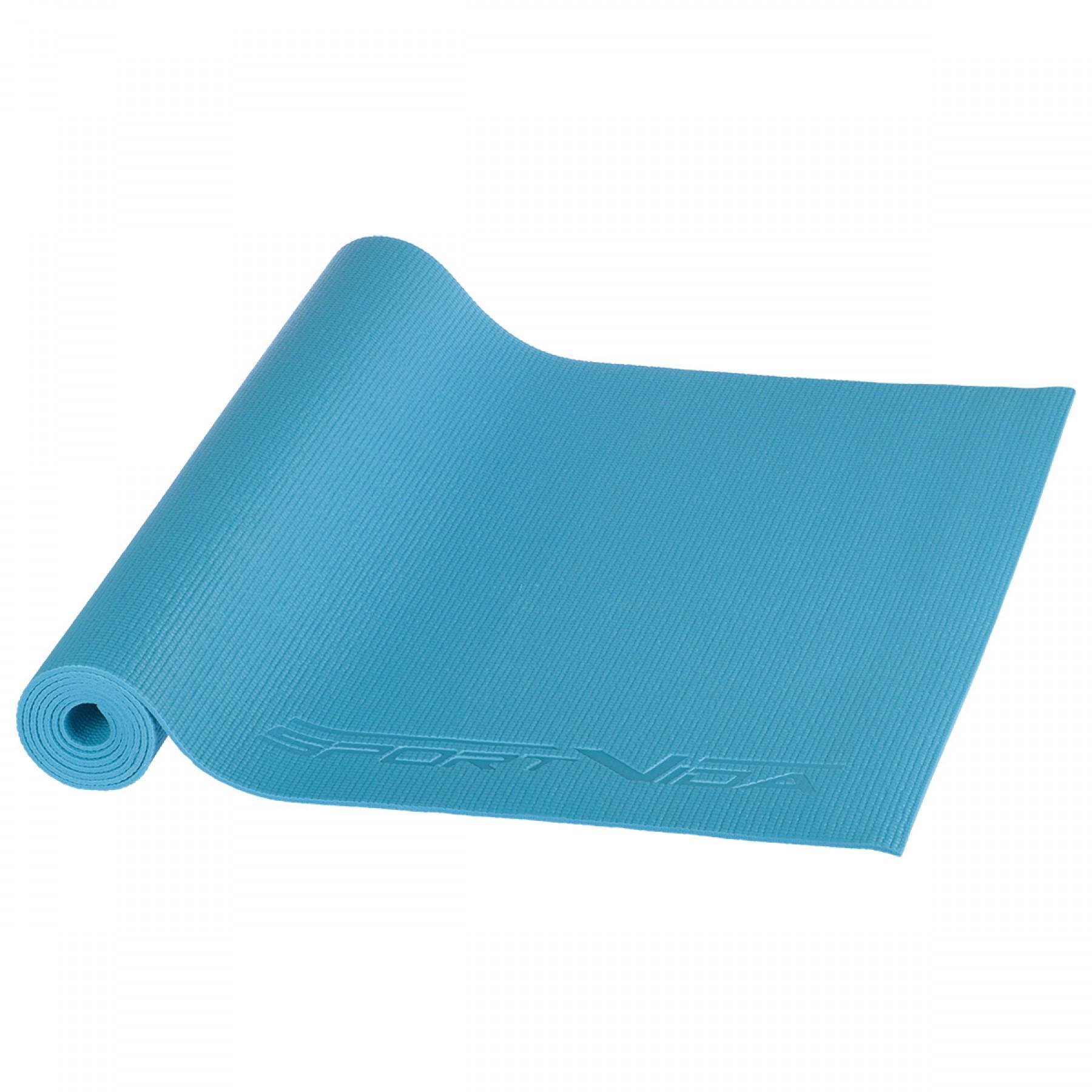 Коврик спортивный SportVida PVC 4 мм Blue (22930)