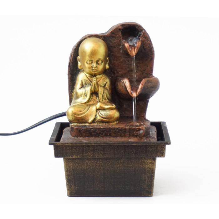 Водопад настольный Маленький Будда 1 из полистоуна (9140270)