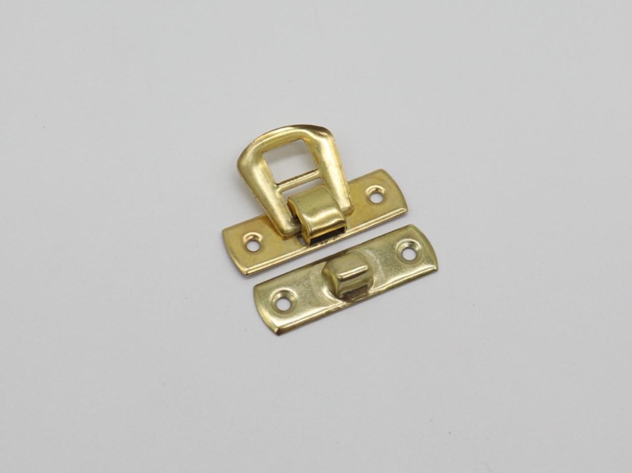 Защелка для шкатулок металлическая 30х25 мм Золотой (28136922) - фото 2 Защелка для шкатулок металлическая 30х25 мм Золотой (28136922) - фото 2