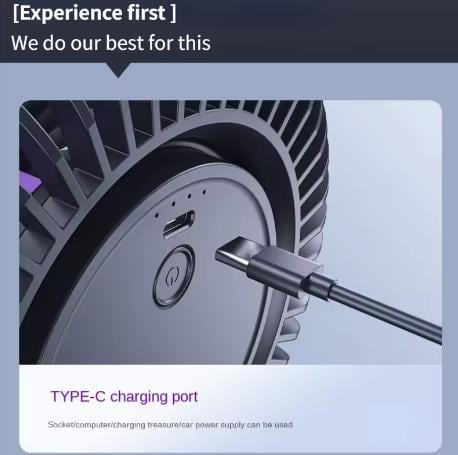 Вентилятор Remax F27 Fonry Series 100-gear Stepless High-speed - фото 9 Вентилятор Remax F27 Fonry Series 100-gear Stepless High-speed - фото 9