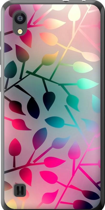 Чехол на ZTE Blade A5 2019 Листья (2235u-2109-42517)