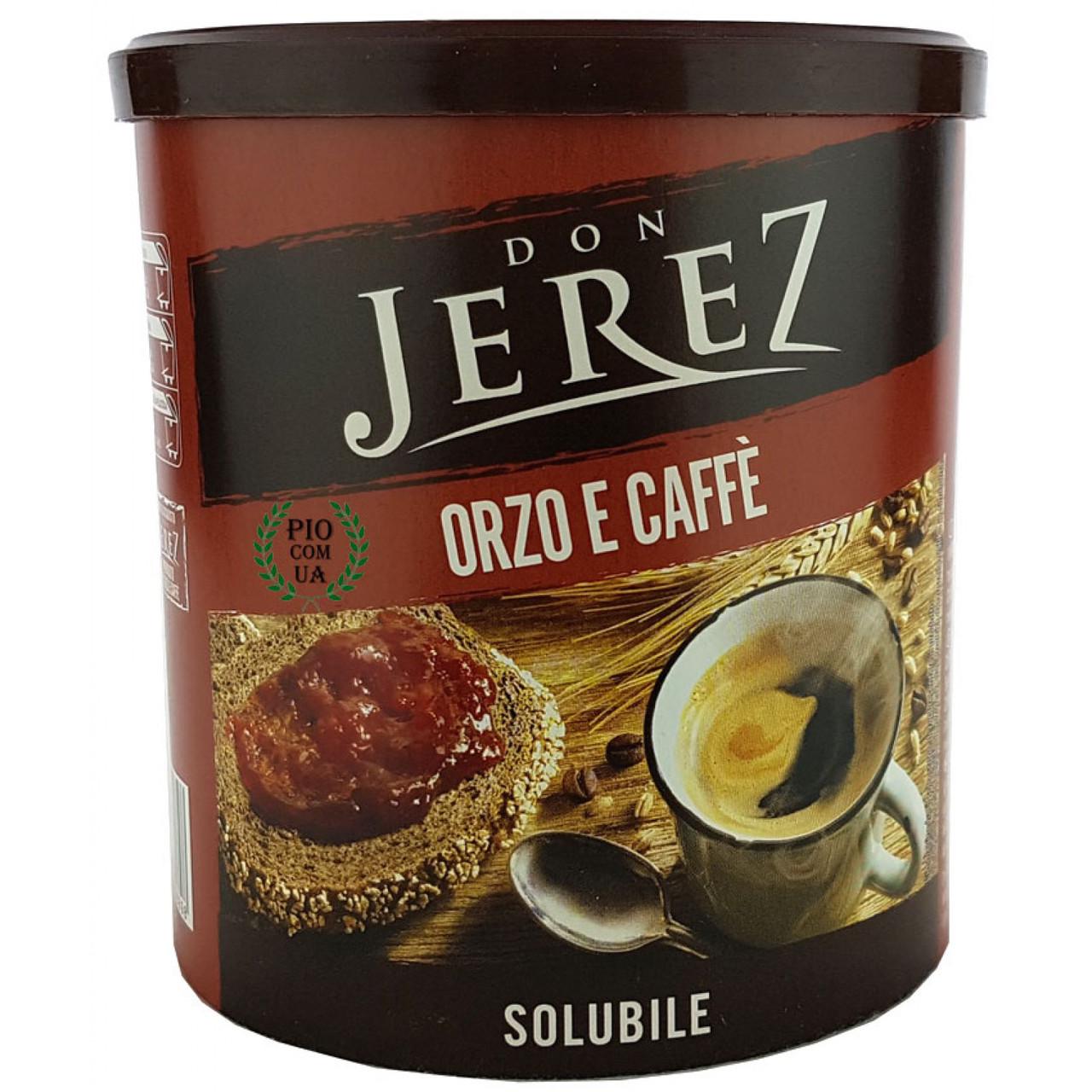 Напиток Don Jerez Orzo e caffe растворимый ячменный с кофе 120г - фото 1