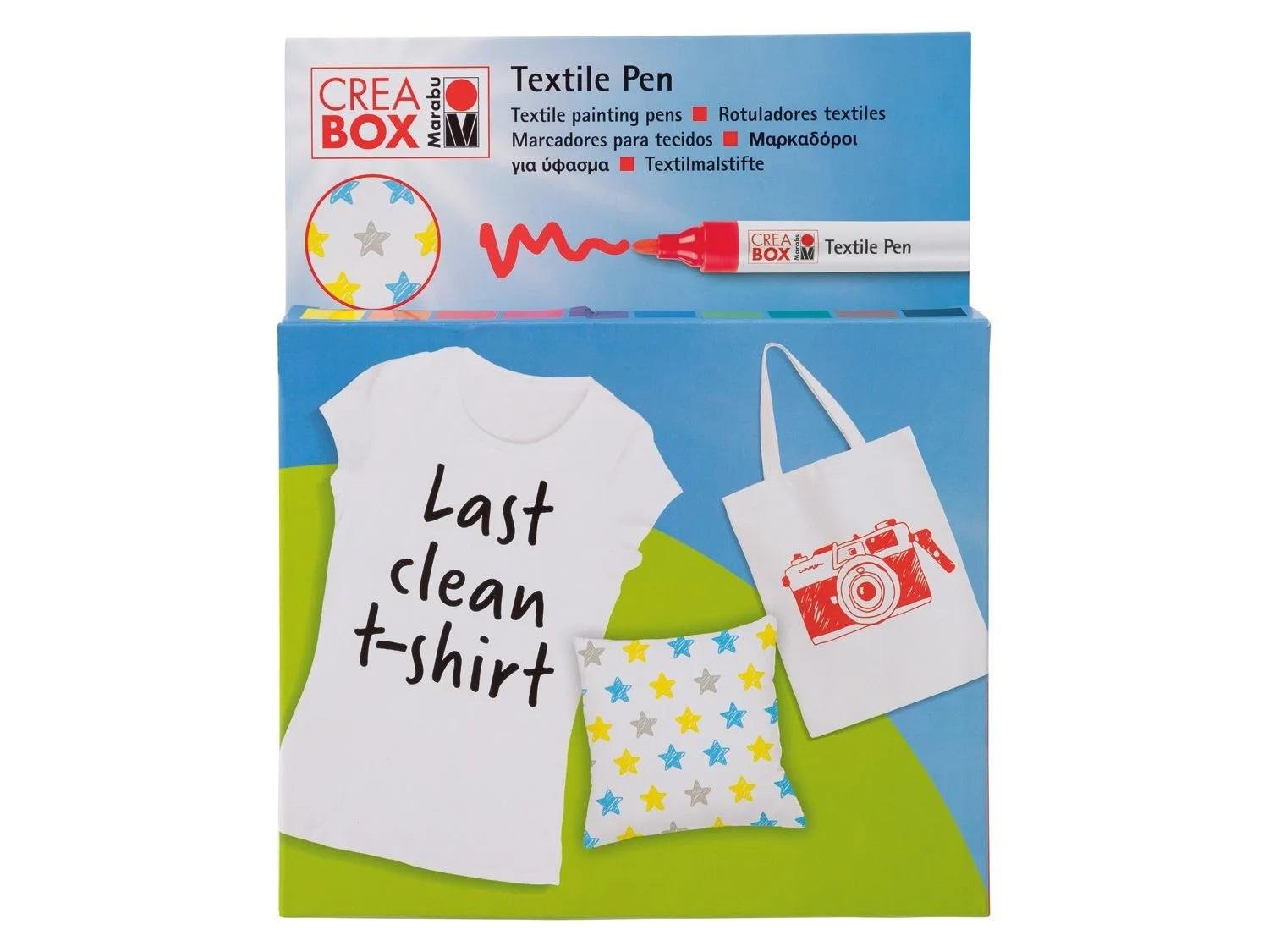 Маркери для одягу та тканини CREABOX Marabu 10 шт. (P1-00264) - фото 2 Маркери для одягу та тканини CREABOX Marabu 10 шт. (P1-00264) - фото 2