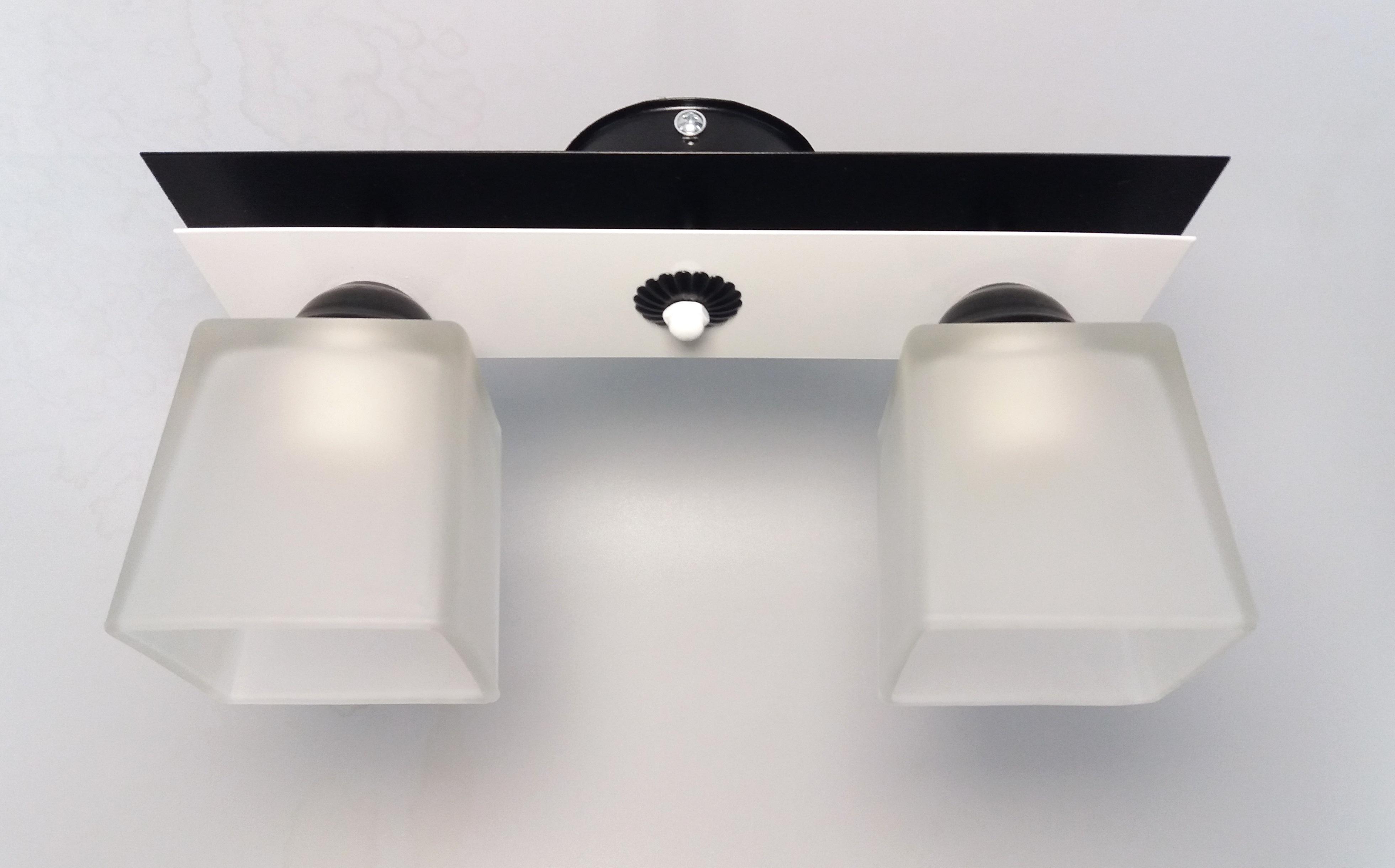 Люстра металлическая  Шанхай мини/2 на 2 лампочки Черный - фото 2