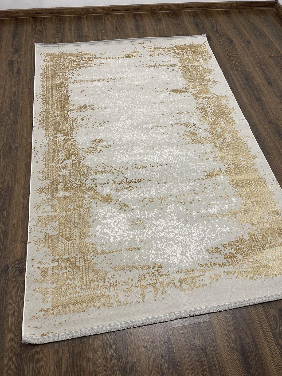 Килим Capella 5997E 1,6х2,3 м Light Grey/Yellow (6380-12) - фото 2